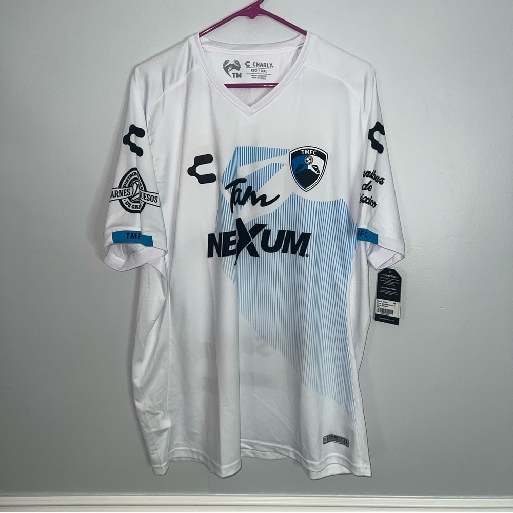 Tampico Madero Jaiba Brava Jersey Mens XXL White Charly Liga MX NWT 2019 2020